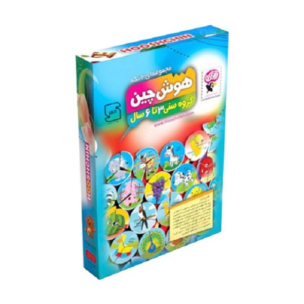 بازی آموزشی زاغک مدل پازل هوش چین کد 8056 2